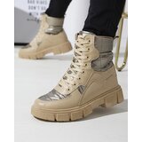 Resti Light brown women's uninsulated bagger boots Qertera- Footwear | Shoptok.si