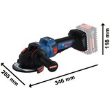 Bosch EXPERT EXWS18V-15PS Ugaona brusilica 06019M6401 | Eponuda.com