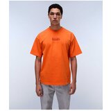 Napapijri muška majica S-cortona ss sum orange red NP0A4ILQA001 Cene