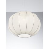 Nova Luce Mat bijela tekstilna viseća svjetiljka ø 50 cm Delina – | shoptok.hr