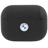 BMW BMAP2SSLBK AIRPODS PRO 2 (2022/2023) COVER CZARNY/BLACK GENIUNE LEATHER SILVER LOGO, (21977048) | Shoptok.si