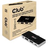 Club 3D B.V. Mini docking station Club 3D USB TYPE C 3.1 GEN 1 TO HDMI 2.0B + 1 USB 2.0 TYPE A + USB C CHARGE UP TO 100W + 1 COMBO AUDIO JACK FEMALE CSV-1591 | Eponuda.ba