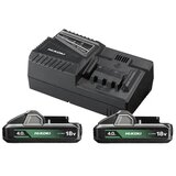 HIKOKI UC18YFSL-WEZ set 2 x BSL1840M 18V 4,0 ah + UC18YFSL punjač | ePonuda.com