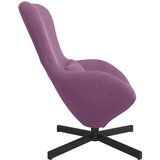  Jajolika fotelja Ljubičasta 63 x 73 x 90 cm Baršun | Shoptok.si