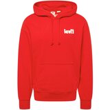 Levi's Majica rdeča / bela | Shoptok.si