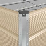  Cvetlično korito Slonokoščena 480 x 100 x 45 cm Cinkana jeklena, (5000207694) | Shoptok.si