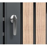  Westman - Spremište za 6 kanti za smeće s krovom za biljke Planta | 6x240L | 84x396x124 cm - BRANDED IN GERMANY | shoptok.hr