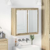  Kupaonski ormar s ogledalom Zidne Sonoma hrast 60 x 20 x 60 cm | shoptok.hr
