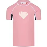 iconic majica za plivanje kratkih rukava, roze