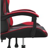  Igraća stolica crno-crvena od umjetne kože | shoptok.hr