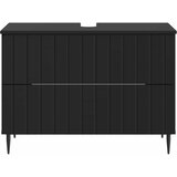  Kupaonski ormarić za sudoper ZWOLLE Crna 82 x 41 x 58,5 cm | shoptok.hr