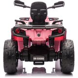 Quad Štirikolesnik na akumulator Can Am Outlander 4x4 DK-CA005 - dvosed - svetlo roza | Shoptok.si