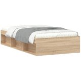  The Living Store Posteljni okvir sonoma hrast 90x200 cm - Posteljni Okvir, (21499469) | Shoptok.si