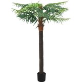 vidaXL Umetna palma datljevec z loncem 215 cm zelena | Shoptok.si