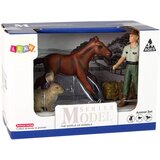  Set of Animal Figurines Horse Hare Farmer | shoptok.hr