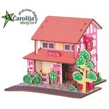  Čarolijashop 3d drvene puzzle - PINK PRODAVNICA ( 802) Cene