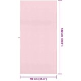 vidaXL Sportski Ručnici 2 pcs Ružičasta 180 x 90 cm | shoptok.hr
