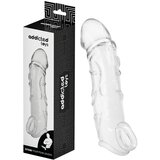 Addicted Toys penis rokav z obročem za moda - 27 cm - prozoren Cene
