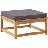  The Living Store Vrtni stolček za noge z blazino trden akacijev les - Vrtni Stolček Za Noge, (21446319) | Shoptok.si
