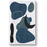  Slike na platnu tirkizni apstrakt 002 (moderne slike na platnu) | ePonuda.com