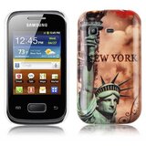 Cadorabo Primer združljiv s Samsungom z New Yorkom - Kip Of Liberty Print - Trda zaščitna kritje v trendovskem oblikovanju, (20565722) | Shoptok.si