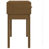  Konzolni stol boja meda 76,5x40x75 cm od masivne borovine | Eponuda.ba