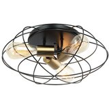 Forma Plafonska lampa 3xE27 F7247-3C crna | Eponuda.com