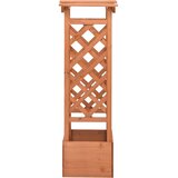  Rešetkasta sadilica s lukom 49 x 39 x 117 cm masivna jelovina | Eponuda.com