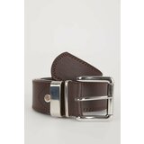 Defacto Man Square Clasp Faux Leather Classic Belt Cene