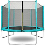  Trampolin sa vanjsku zaštitnu mrežu 180 cm 180 cm AGA SPORT TOP MRT1006LB - svjetla plava | shoptok.hr