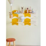 Bloomingville Mini Rumena/bela otroška polica 80 cm Bubbi – | Shoptok.si