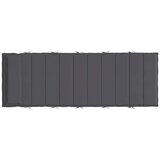  Jastuk za ležaljku antracit 180x60x4 cm od tkanine Oxford | Eponuda.com