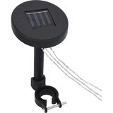  Sjenica s duplim krovom i LED svjetlima 3 x 3 x 2,7 smeđe-siva | shoptok.hr