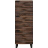 vidaXL highboard od oraha s policom ostalo s pohranom s vratima smeđa 40 x 33.5 x 110 cm | shoptok.hr