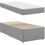  Krevetna konstrukcija Svijetlo siva 80 x 200 cm tkanina | shoptok.hr
