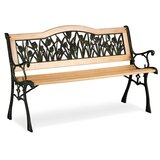  Klupa za park s naslonom 123,5 x 74 x 48 cm Gardi Tulip Sofotel | shoptok.hr