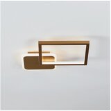 Eglo LED plafonjera Gafares, 15 W, zlatna/bijela, kvadratna, 33 cm, 900424 | shoptok.hr