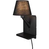  Mat crna zidna lampa Comfort – | shoptok.hr