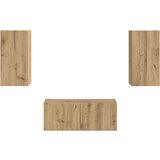  Set TV komoda Zidne 2 pcs Umjetnički hrast Konstruirano drvo | shoptok.hr