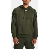 Under Armour Sweatshirt UA Rival Fleece Hoodie-GRN - Men Cene
