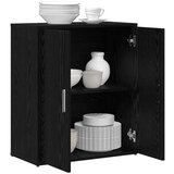  Kreveta 2 pcs Crni hrast 60 x 31 x 70 cm Konstruirano drvo | shoptok.hr