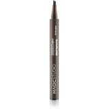 Magic Studio Microfilling Brow Pen dugotrajni tuš za obrve nijansa Dark Brown 13.5 g Cijene
