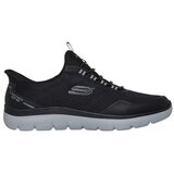 Skechers Nizke superge Slip-ins: Summits Črna Cene