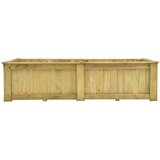 Maison Chic Dvignjeno Cvetlično korito - Cvetlični Lonec 196x100x50 cm impregnirana borovina, (21788816) Cene