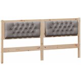  Uzglavlje Ostalo Smeđa i taupe 160 cm Masivna borovina | shoptok.hr