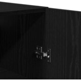  Ormar za montažu na zid 2 pcs Crni hrast 69,5 x 34 x 90 cm | shoptok.hr