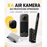 INSTA 360 X4 Air St Bdl+LensC+Battery+SelfieS+Case Cene