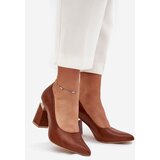 Boto Leather Pumps Lewski 3117 Dark Brown | shoptok.hr