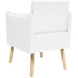  Naglasna stolica Bijela Tkanina - Bijela | shoptok.hr