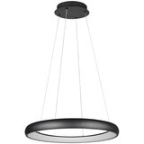  Crna LED viseća svjetiljka s mogućnosti zatamnjivanja s metalnim sjenilom ø 75 cm Cardona – | shoptok.hr